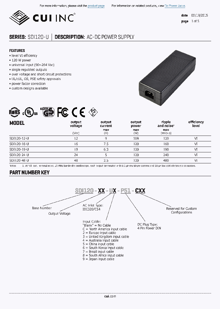 SDI120-U_8571441.PDF Datasheet