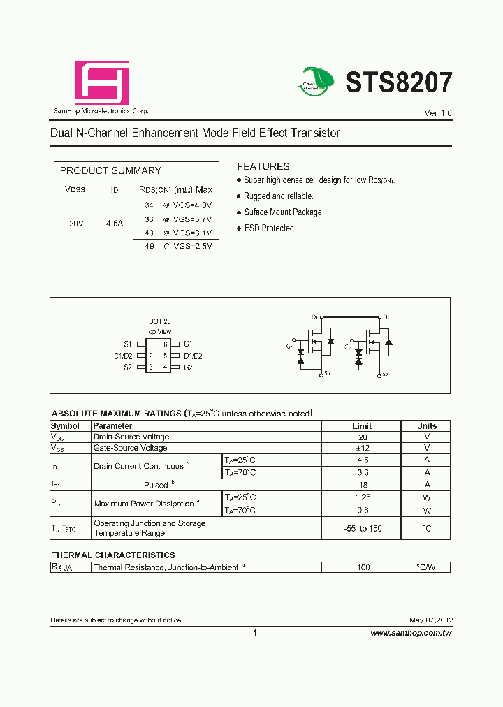 STS8207_8577603.PDF Datasheet
