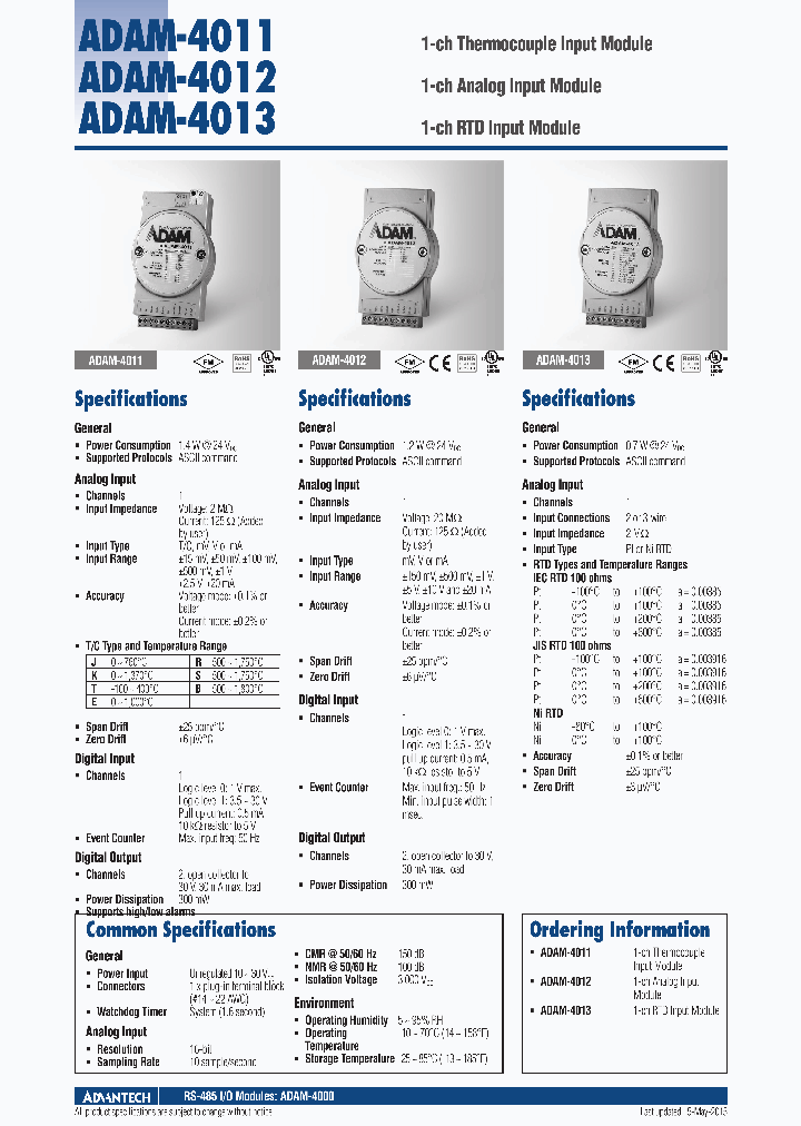 ADAM-4013_8596520.PDF Datasheet