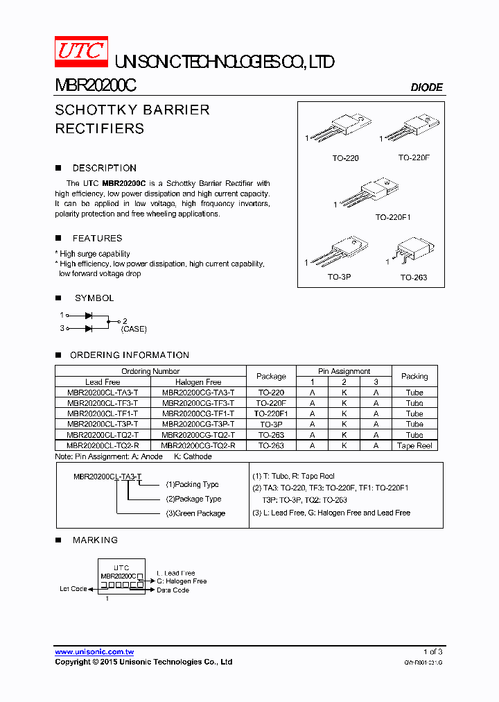 MBR20200CG-T3P-T_8598014.PDF Datasheet