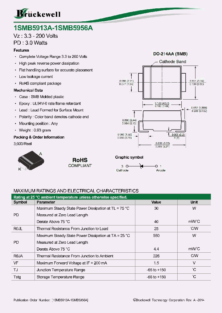 1SMB5913A_8607833.PDF Datasheet