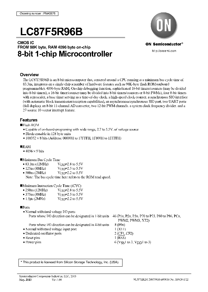 ENA0928_8611218.PDF Datasheet