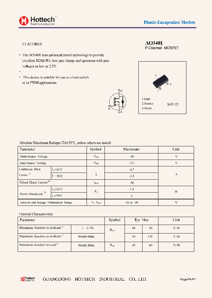 AO3401_8620507.PDF Datasheet