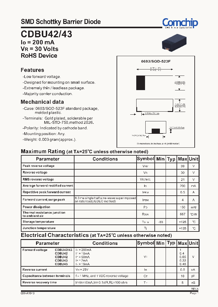 CDBU42_8623008.PDF Datasheet