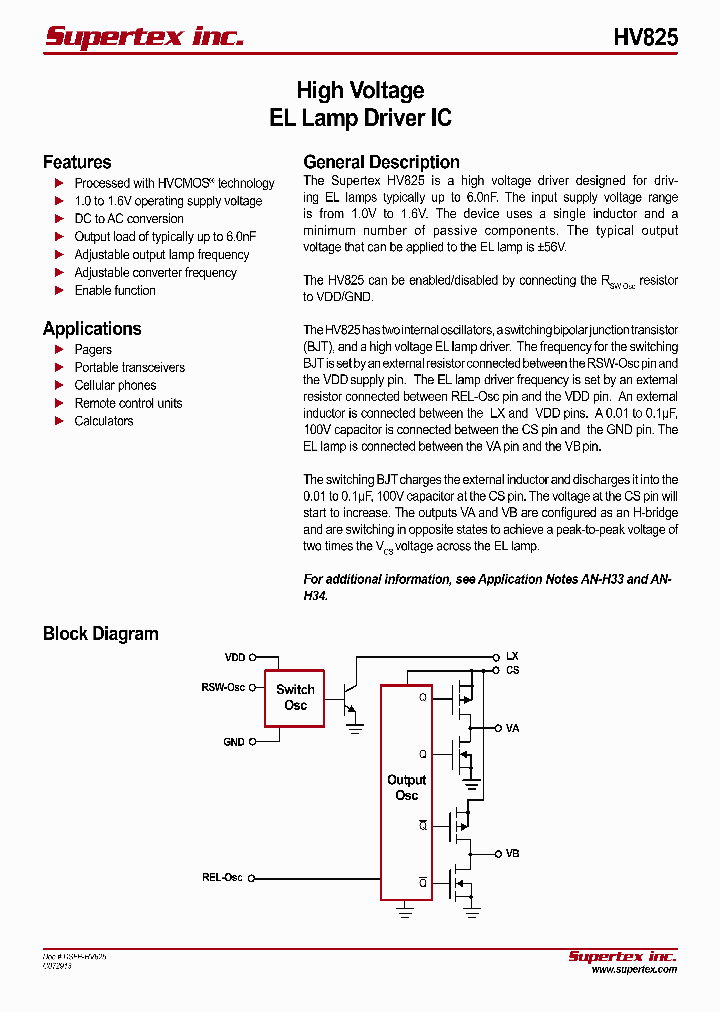 HV825-13_8624901.PDF Datasheet