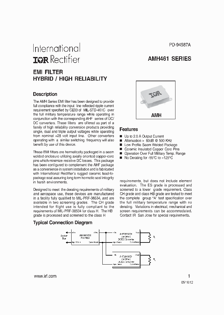 AMH461-15_8626415.PDF Datasheet