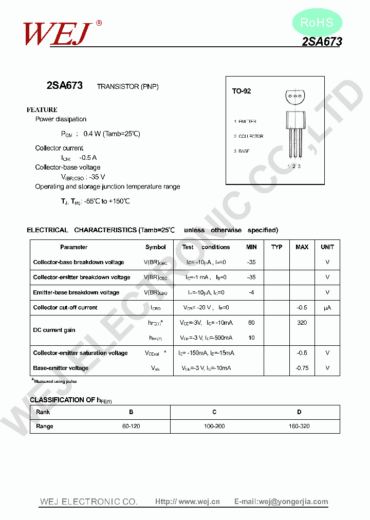 2SA673_8626884.PDF Datasheet