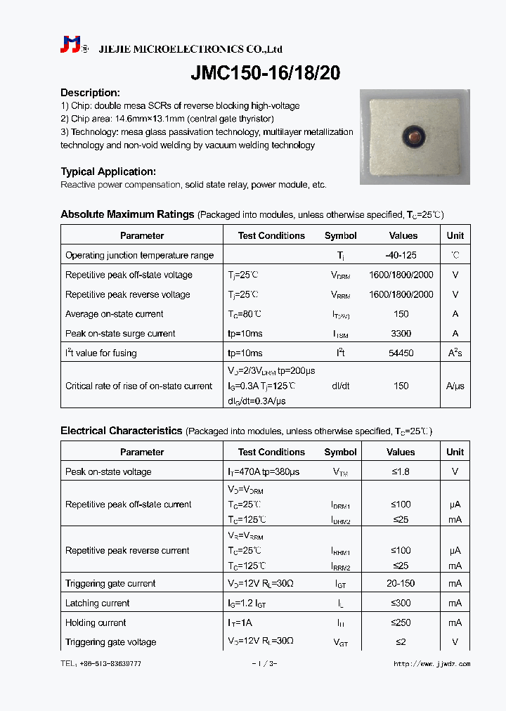 JMC150-16_8637828.PDF Datasheet