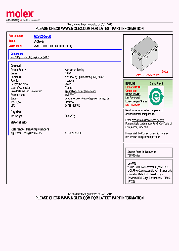 62202-5260_8638618.PDF Datasheet