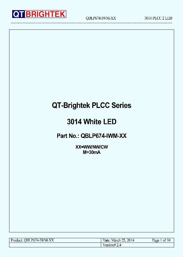 QBLP674-IWM-CW_8640505.PDF Datasheet