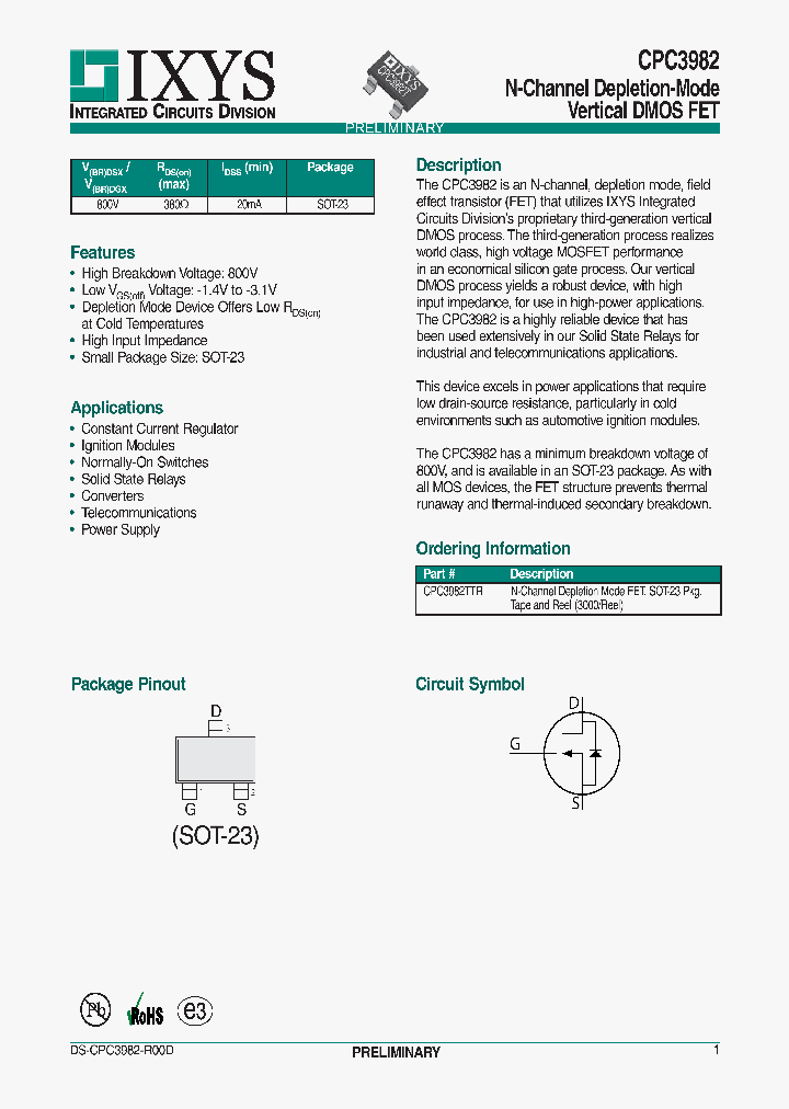 CPC3982TTR_8642416.PDF Datasheet