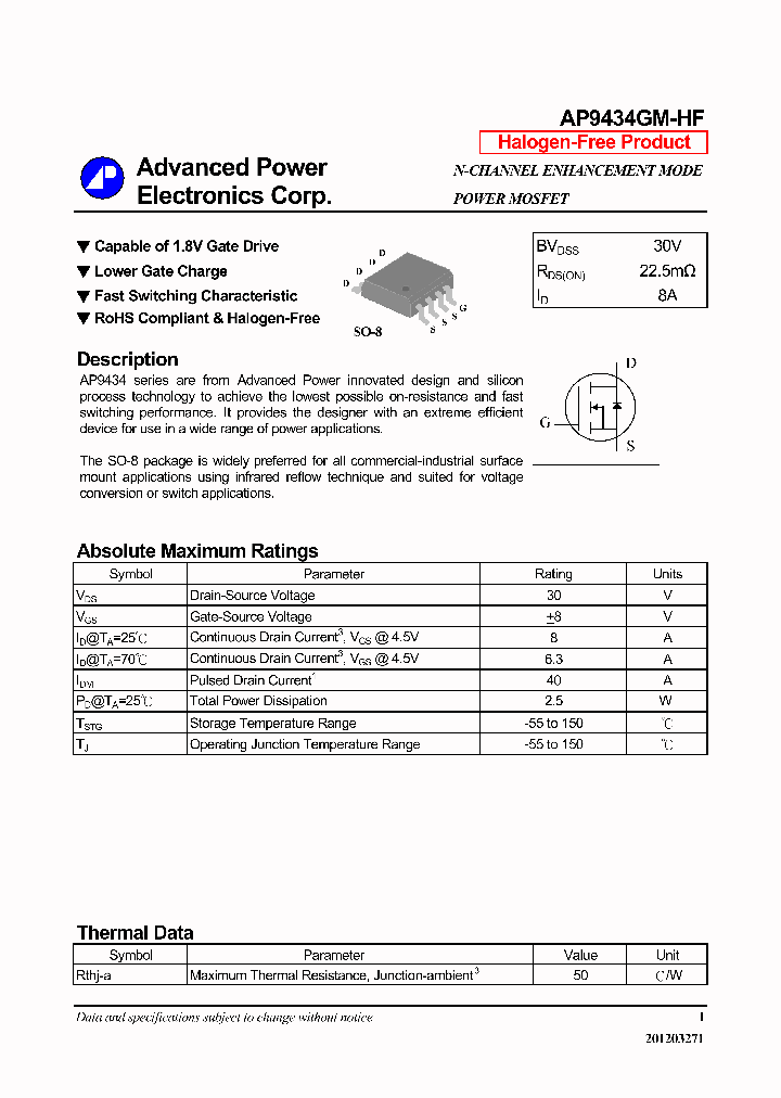 AP9434GM-HF-14_8645650.PDF Datasheet