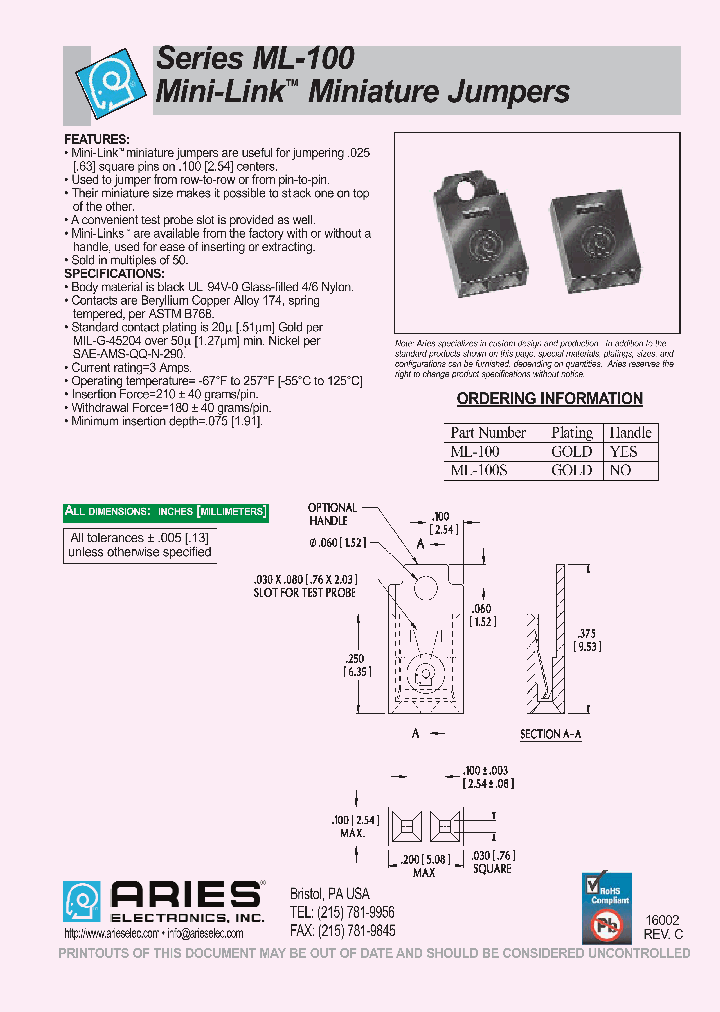 ML-100_8648437.PDF Datasheet