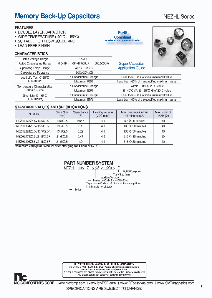 NEZHL105Z55V215X95F_8657685.PDF Datasheet