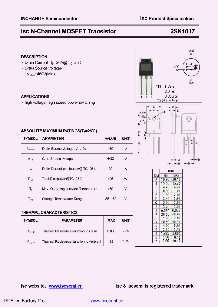 2SK1017_8658566.PDF Datasheet