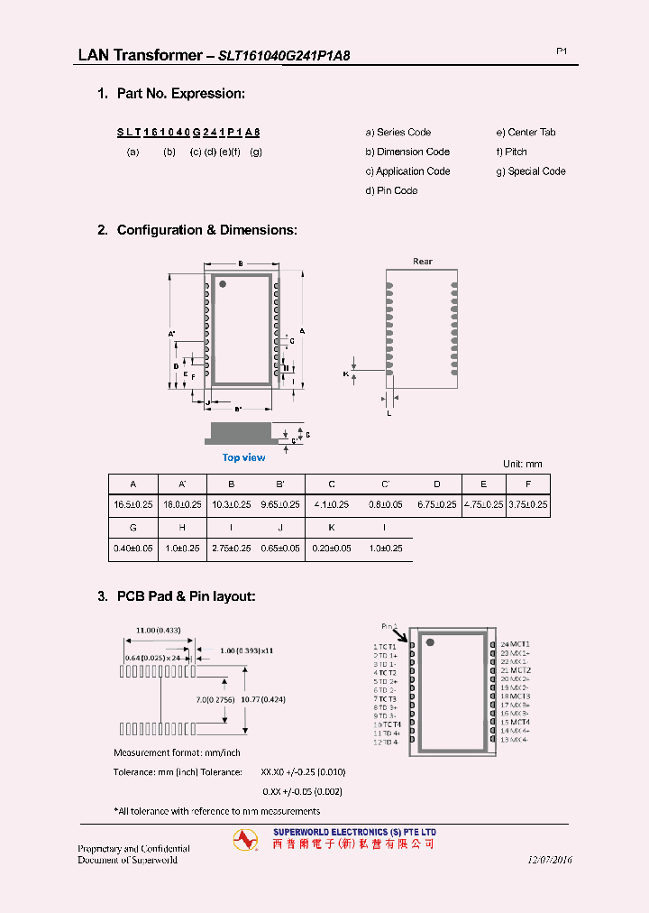 SLT161040G241P1A8_8674745.PDF Datasheet