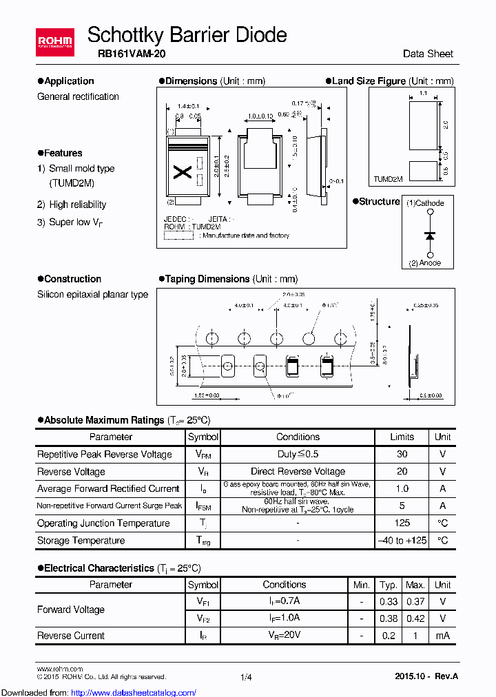 RB161VAM-20_8684293.PDF Datasheet
