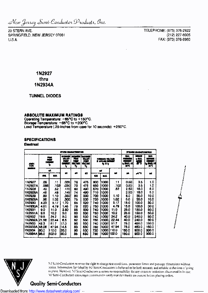 1N2931_8684622.PDF Datasheet