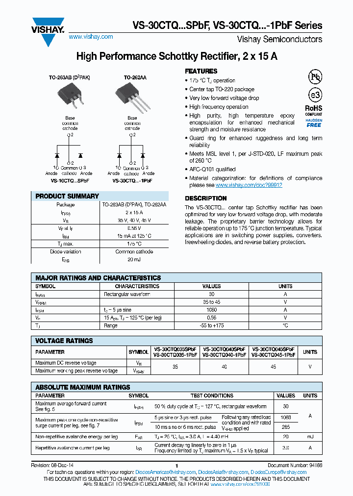 VS-30CTQ035-1PBF_8685295.PDF Datasheet