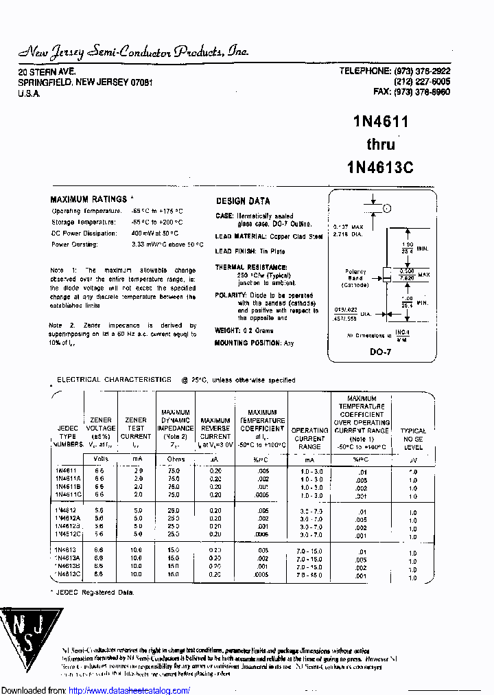 1N4611_8686160.PDF Datasheet