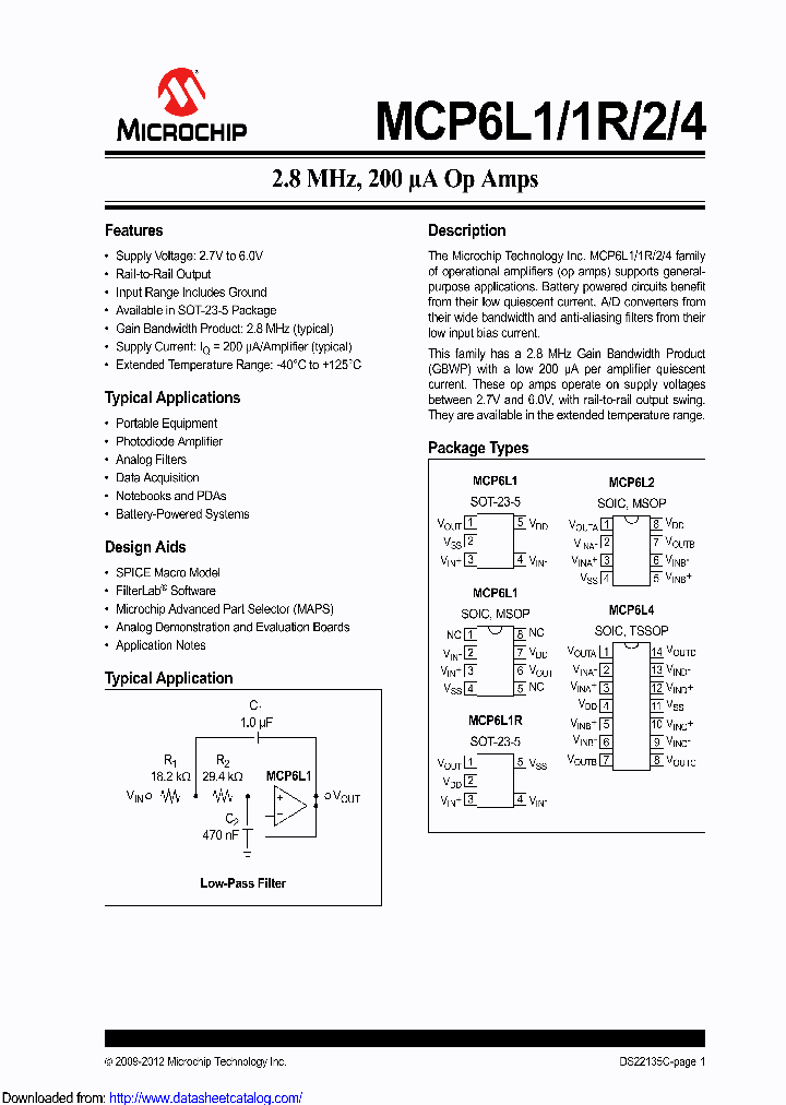 MCP6L1R_8706718.PDF Datasheet