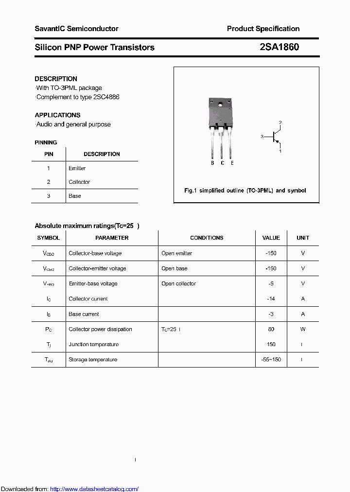 2SA1860_8717251.PDF Datasheet