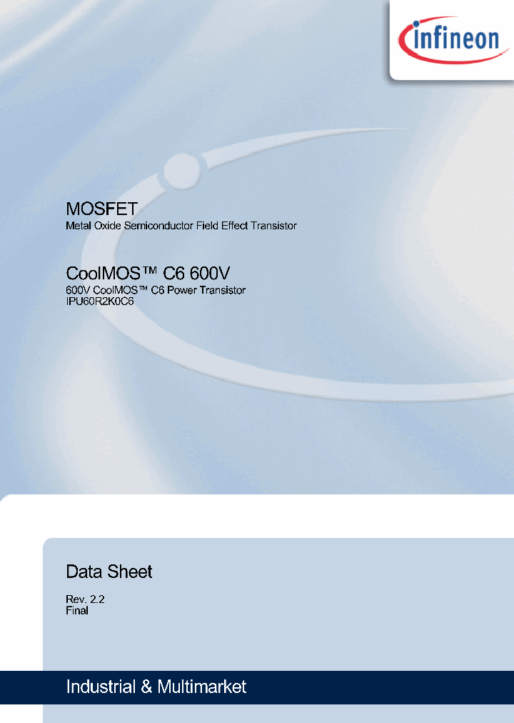 IPU60R2K0C6_8744968.PDF Datasheet