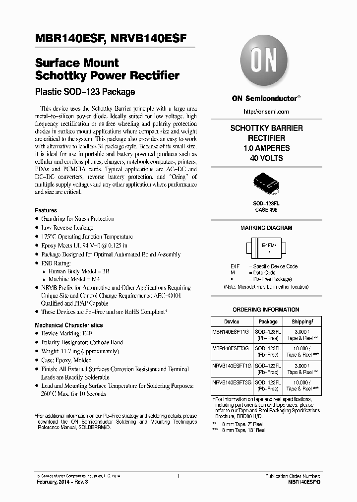 MBR140ESFT1G_8760386.PDF Datasheet