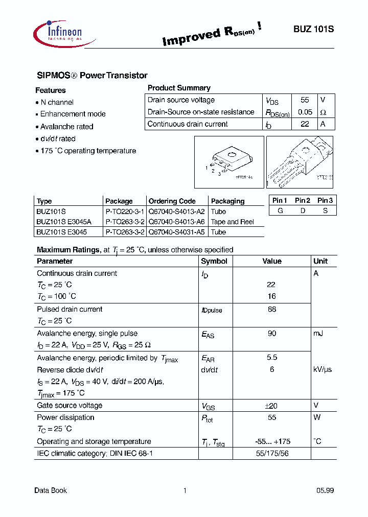 BUZ101SE3045A_8760422.PDF Datasheet