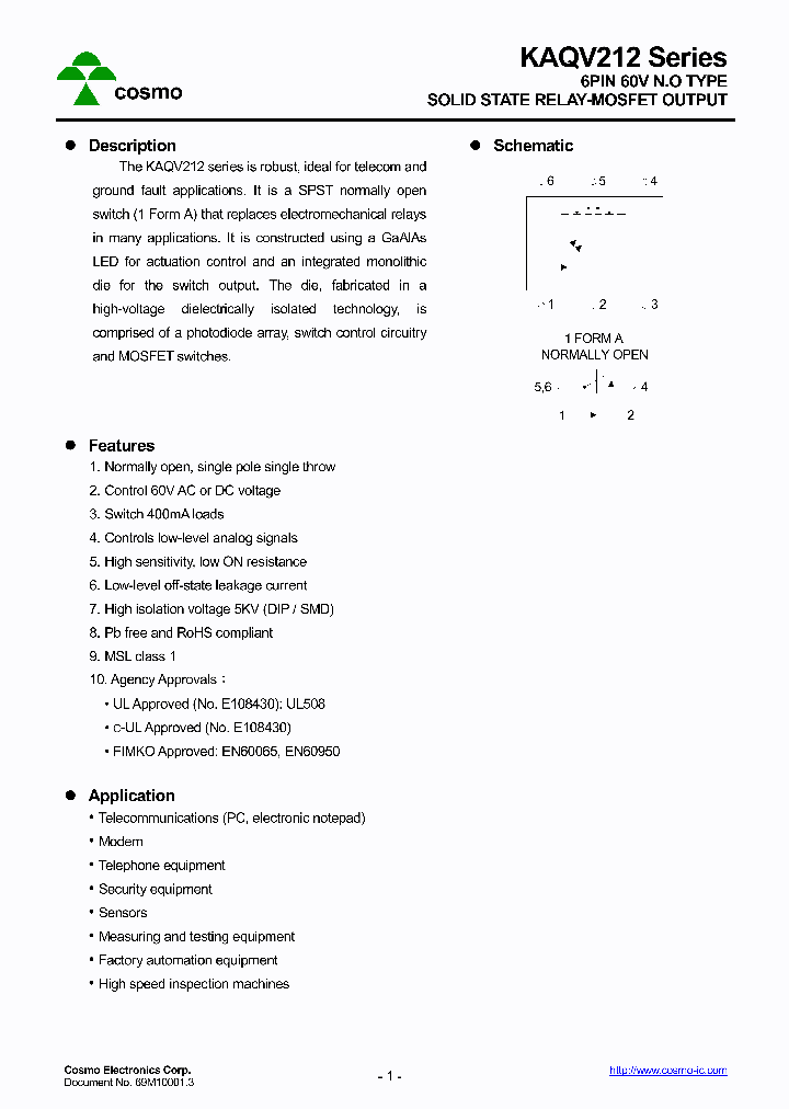 KAQV212STR_8764420.PDF Datasheet