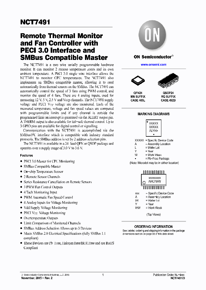 NCT7491RQR2G_8769948.PDF Datasheet