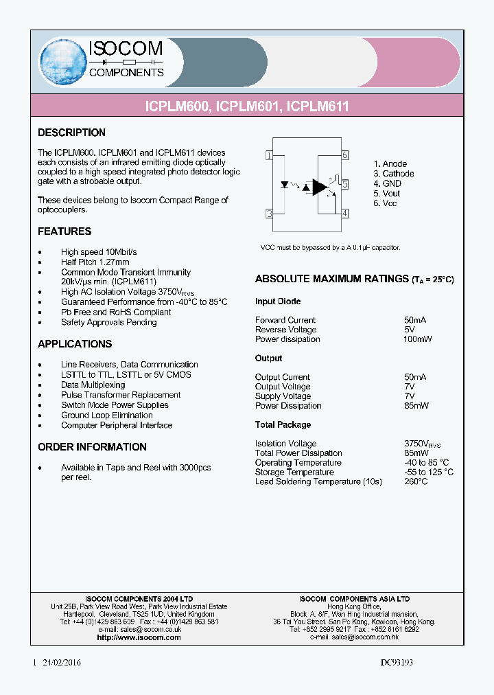 ICPLM601_8786635.PDF Datasheet