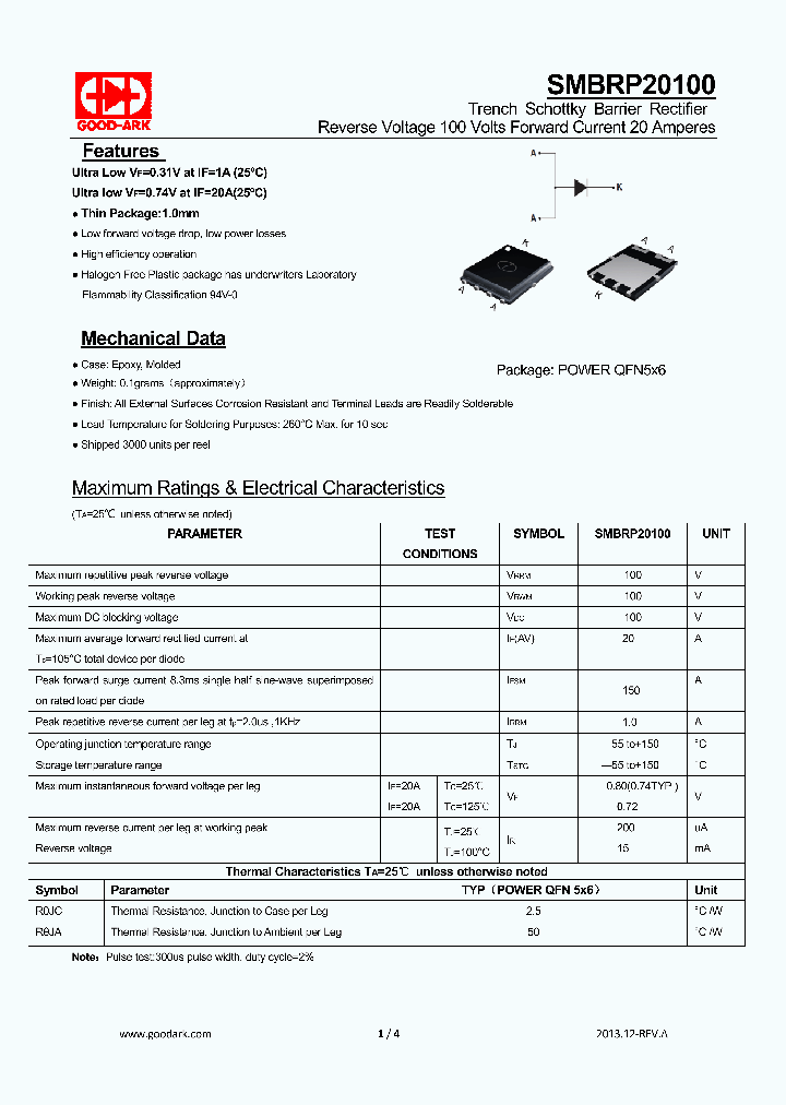 SMBRP20100_8802500.PDF Datasheet