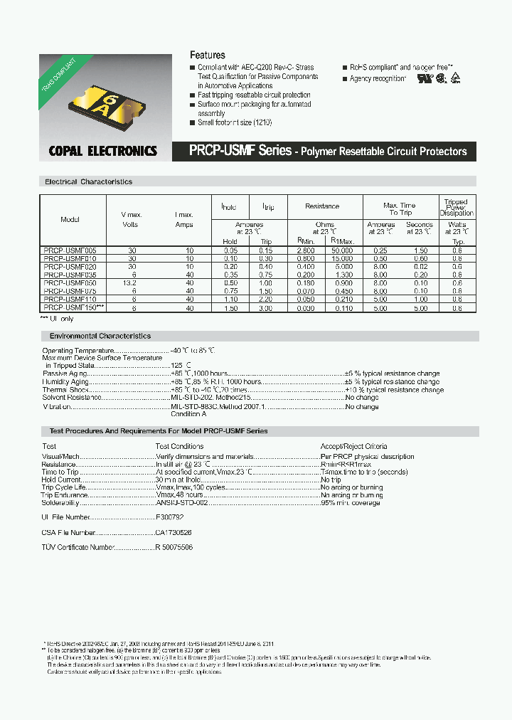 PRCP-USMF075_8805412.PDF Datasheet