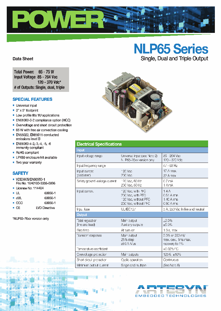 NLP65-7612J_8810522.PDF Datasheet