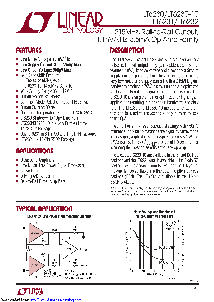 LT6230CS6TRPBF_8811894.PDF Datasheet