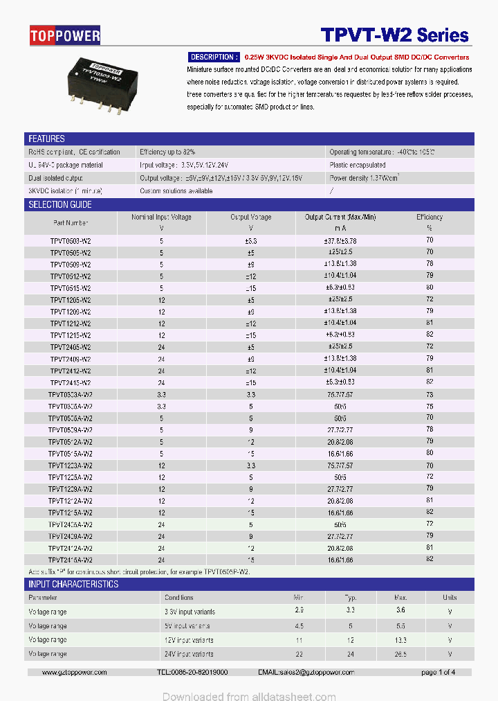 TPVT2405A-W2_8813685.PDF Datasheet