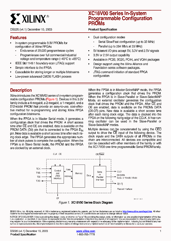 XCV100_8822741.PDF Datasheet