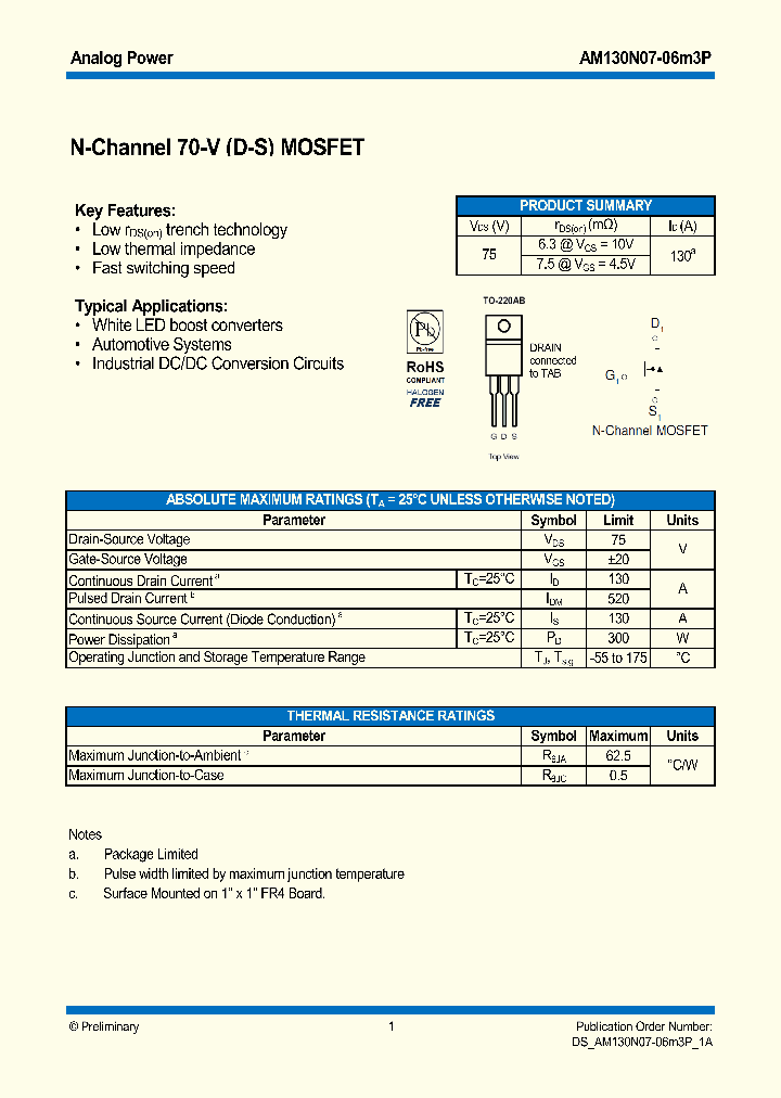 AM130N07-06M3P_8830648.PDF Datasheet