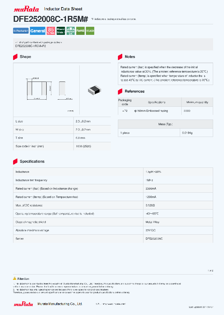 DFE252008C-1R5M_8831362.PDF Datasheet