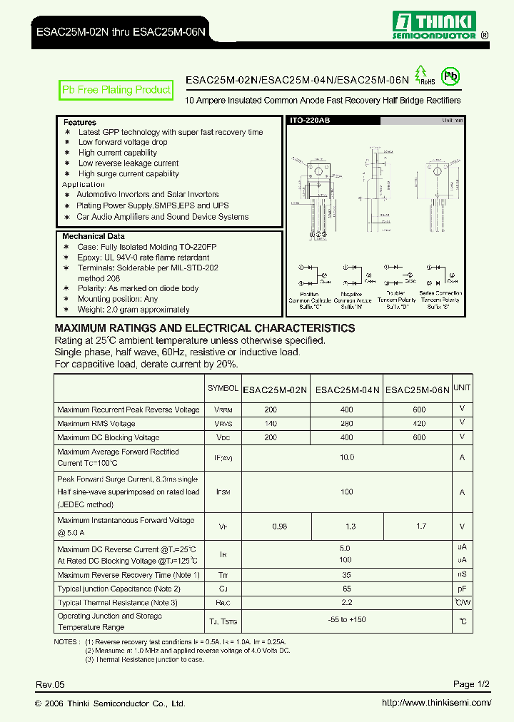 ESAC25M-04N_8840829.PDF Datasheet