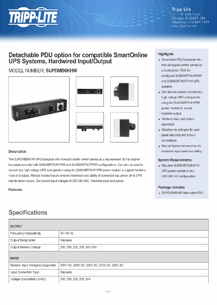 SUPDMB6KHW_8837200.PDF Datasheet