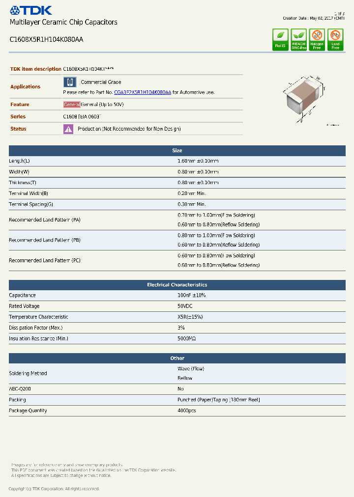 C1608X5R1H104K080AA-17_8836546.PDF Datasheet