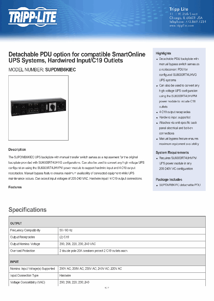 SUPDMB6KIEC_8837201.PDF Datasheet
