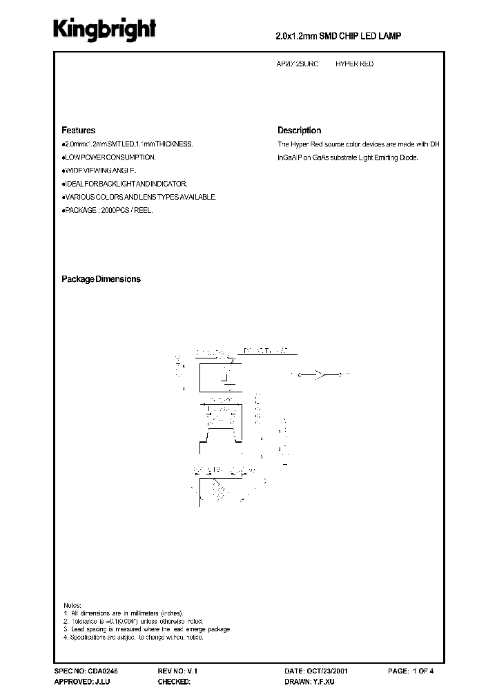 AP2012SURC_8852174.PDF Datasheet