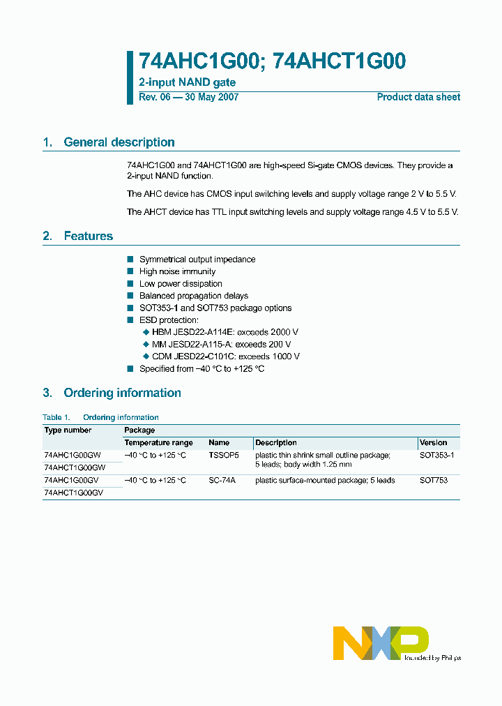74AHC1G00GV_8844983.PDF Datasheet