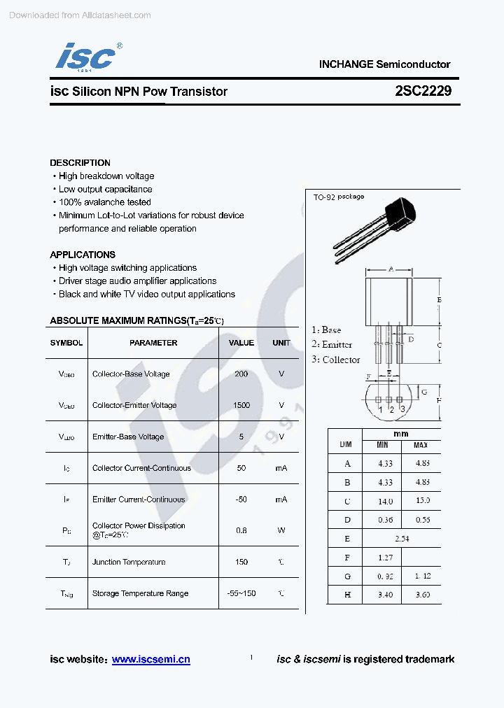 2SC2229_8843128.PDF Datasheet