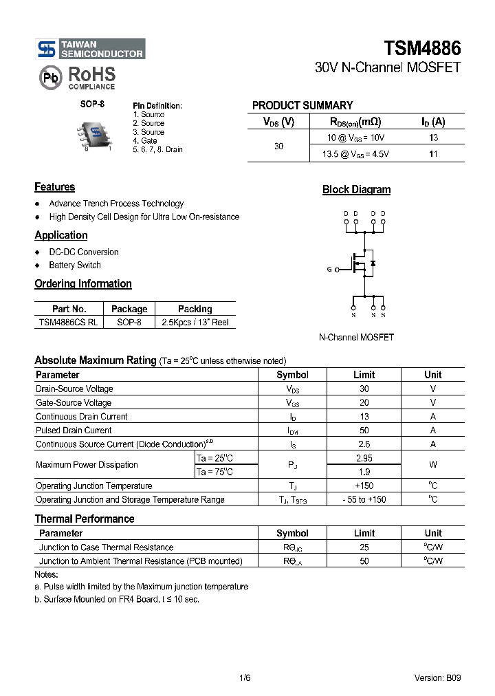 TSM4886-09_8845597.PDF Datasheet