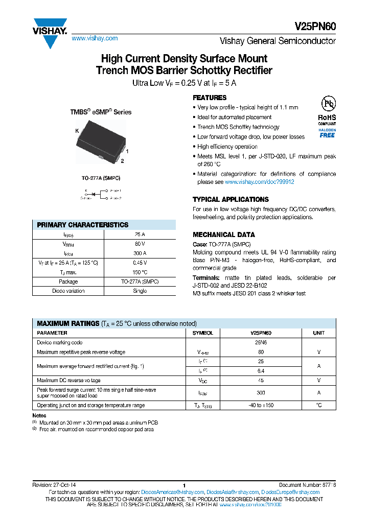 V25PN60_8847967.PDF Datasheet