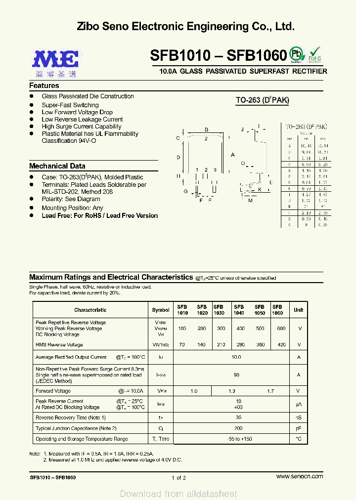 SFB1010_8848322.PDF Datasheet